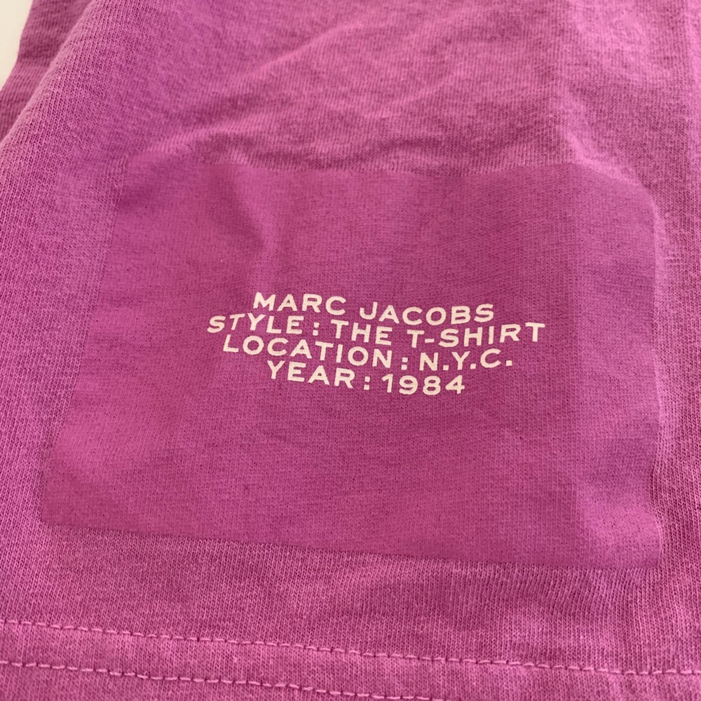 Marc Jacobs tshirt (pink) - Picture 5 of 6